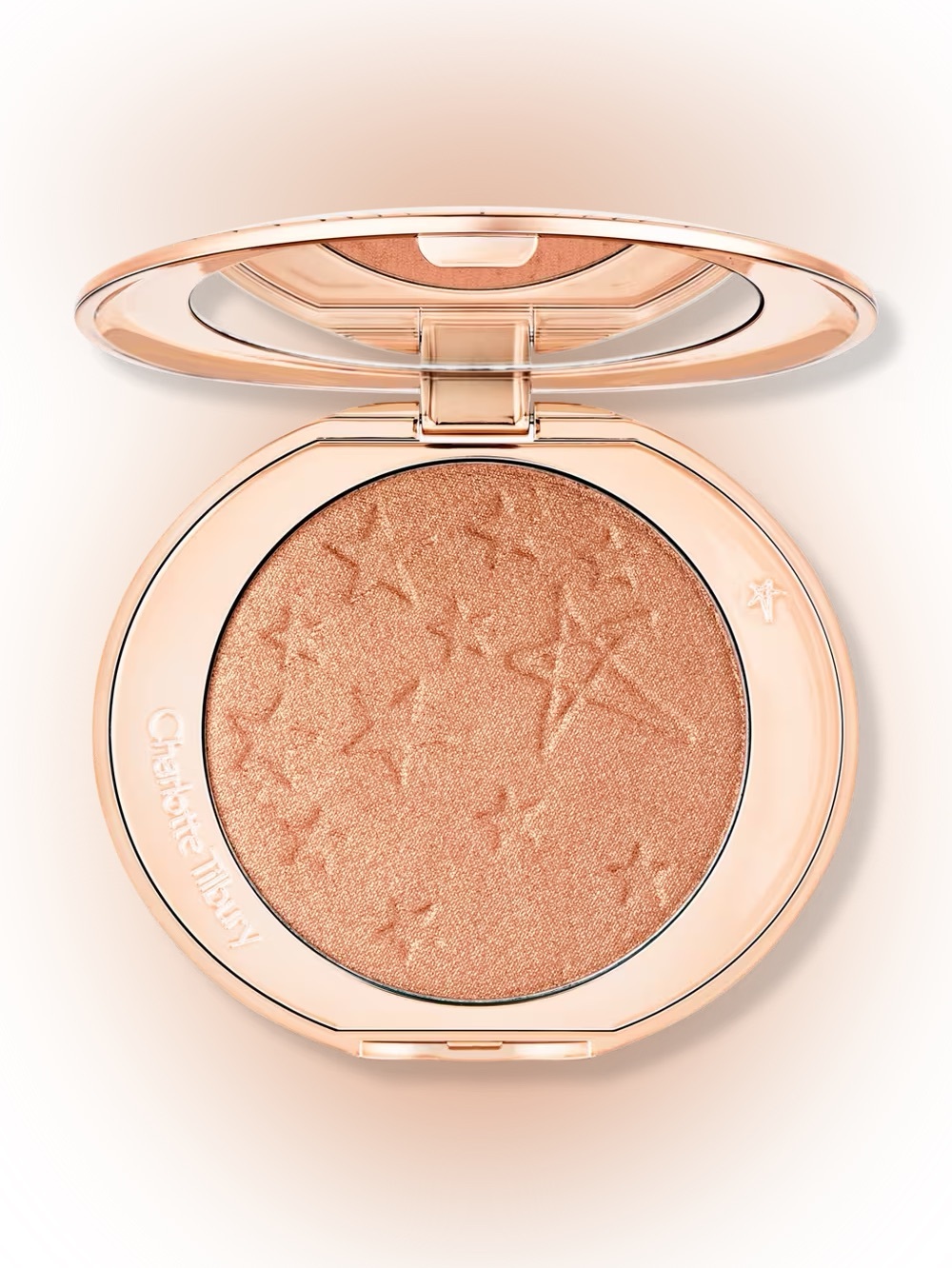 NIB Charlotte Tilbury Glow Glide Face Architect Highlighter In Rose Gold Glow